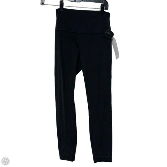 Athletic Leggings By Lululemon In Black, Size: S