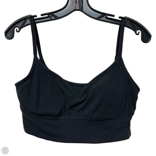 Athletic Bra By Lululemon In Black, Size: M