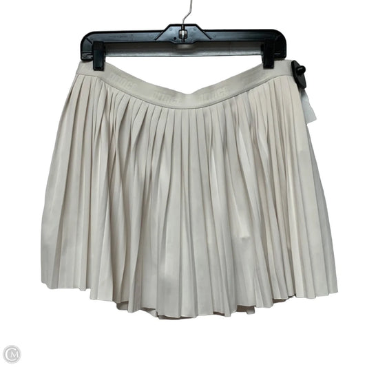 Athletic Skort By Prince In Cream, Size: L