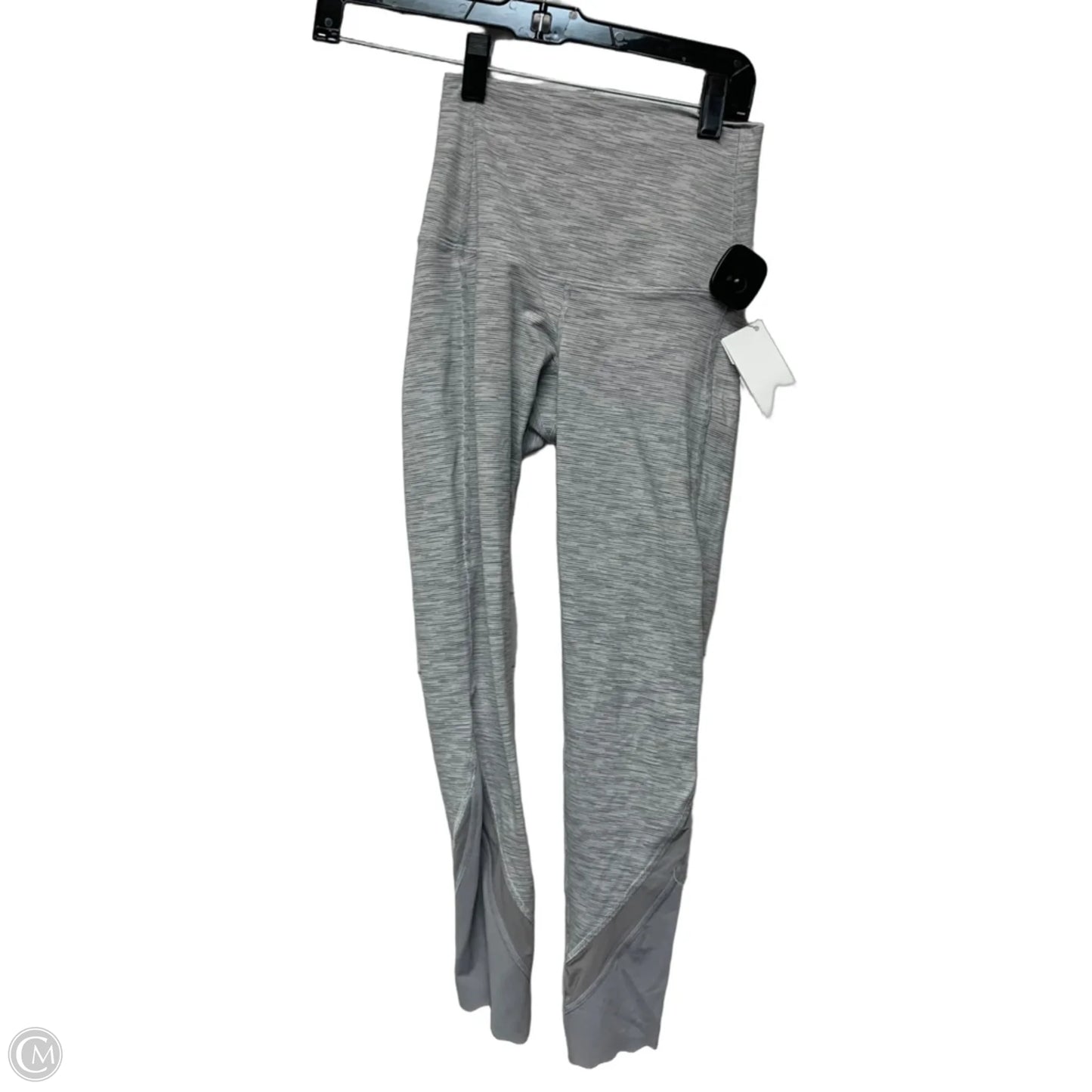 Athletic Leggings By Lululemon In Grey, Size: Xs