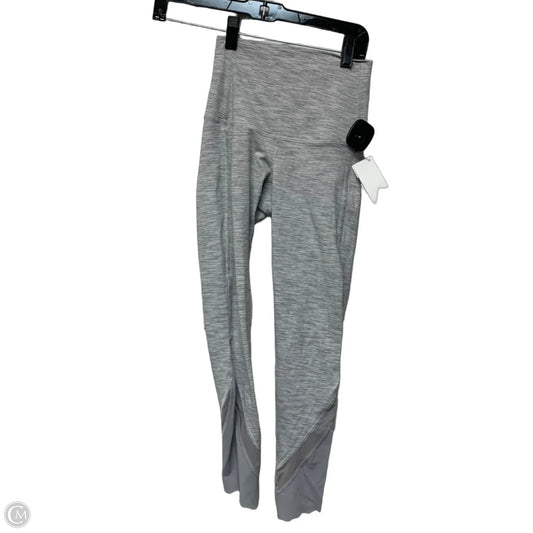 Athletic Leggings By Lululemon In Grey, Size: Xs