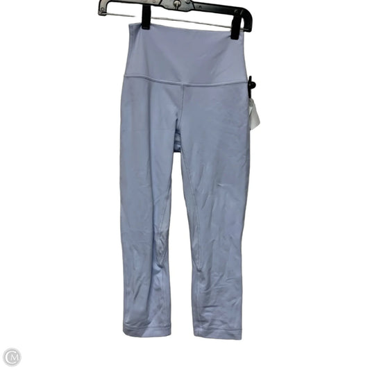 Athletic Leggings Capris By Lululemon In Blue, Size: S