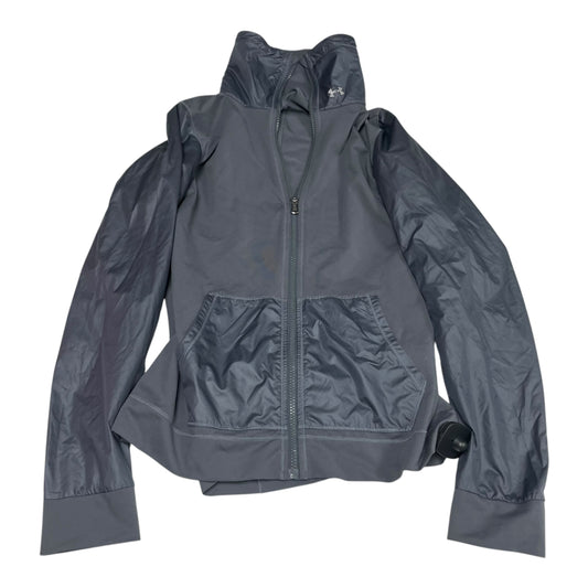 Athletic Jacket By Under Armour In Grey, Size: S