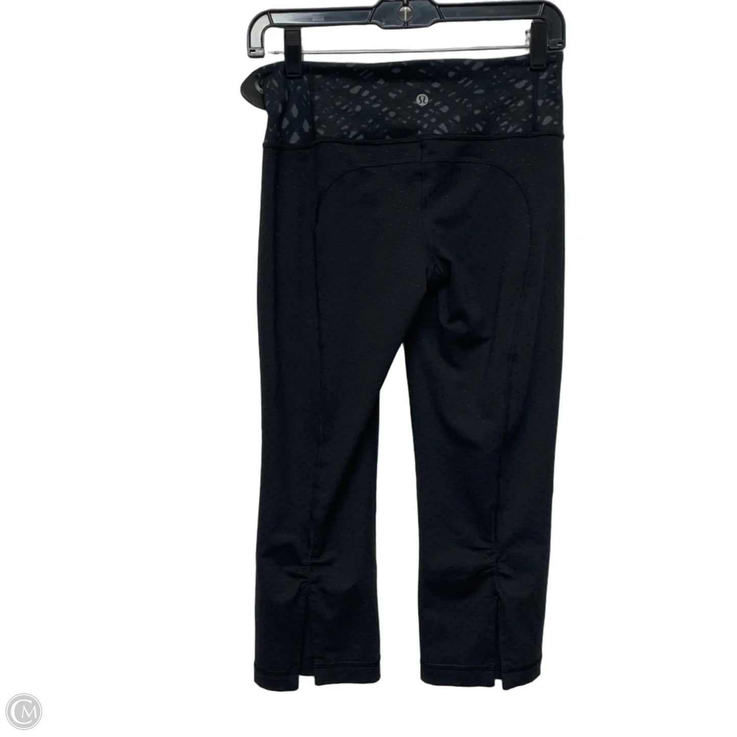 Athletic Leggings Capris By Lululemon In Black, Size: S
