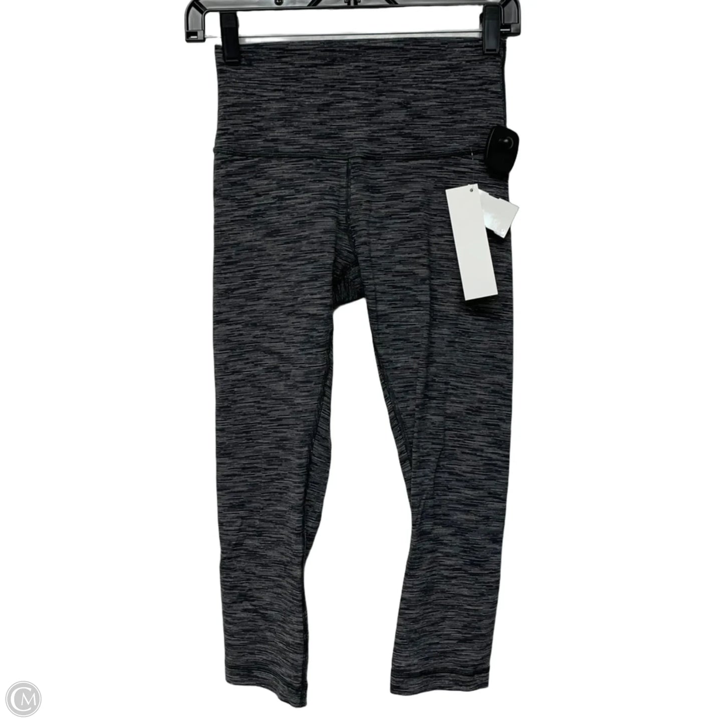Athletic Leggings Capris By Lululemon In Grey, Size: S