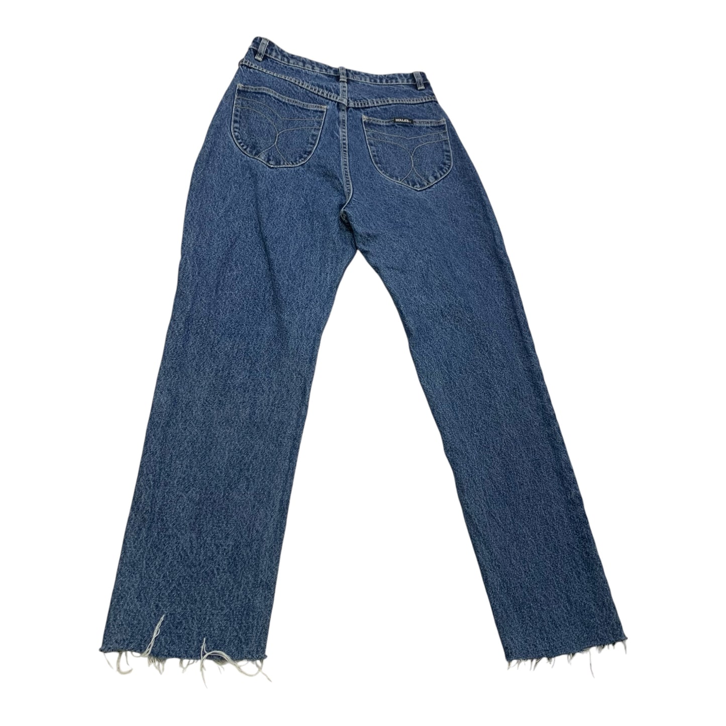 Jeans Straight By Rollas In Blue Denim, Size: 4