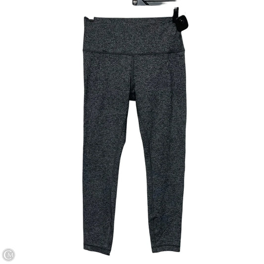 Athletic Leggings By Lululemon In Grey, Size: M