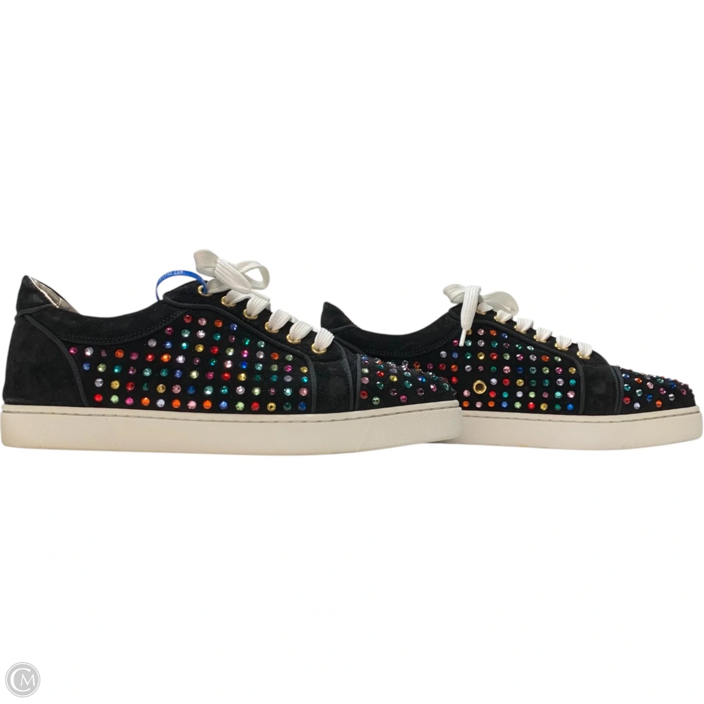 Shoes Luxury Designer By Christian Louboutin In Black, Size: 11