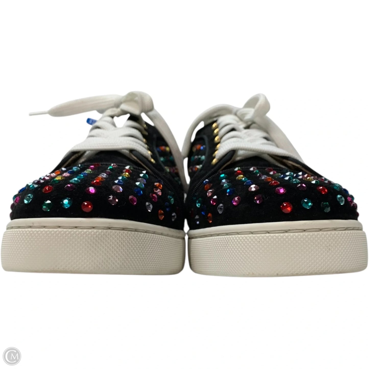 Shoes Luxury Designer By Christian Louboutin In Black, Size: 11