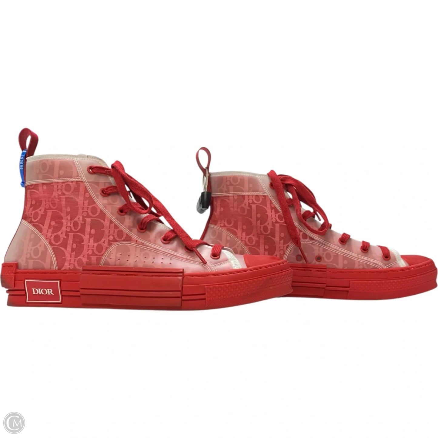 Shoes Luxury Designer By Dior In Red, Size: 12