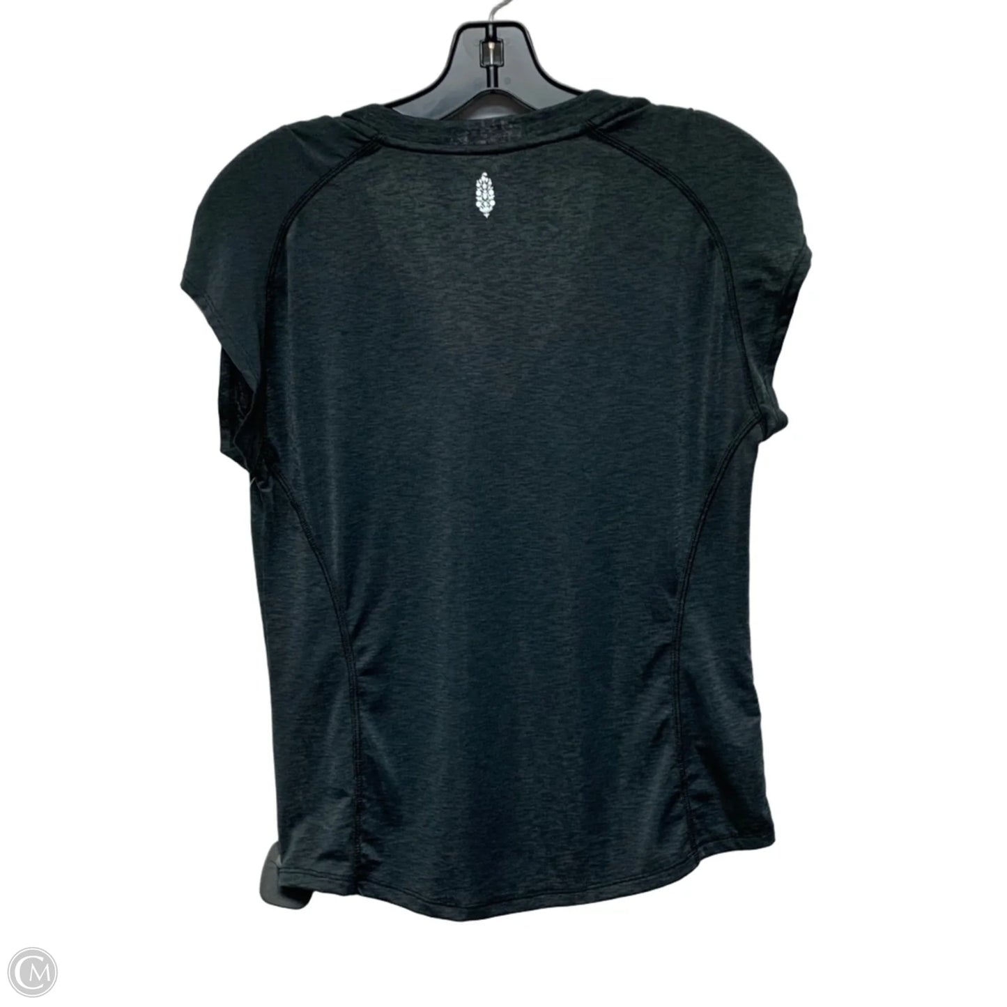 Athletic Top Short Sleeve By Free People In Grey, Size: L