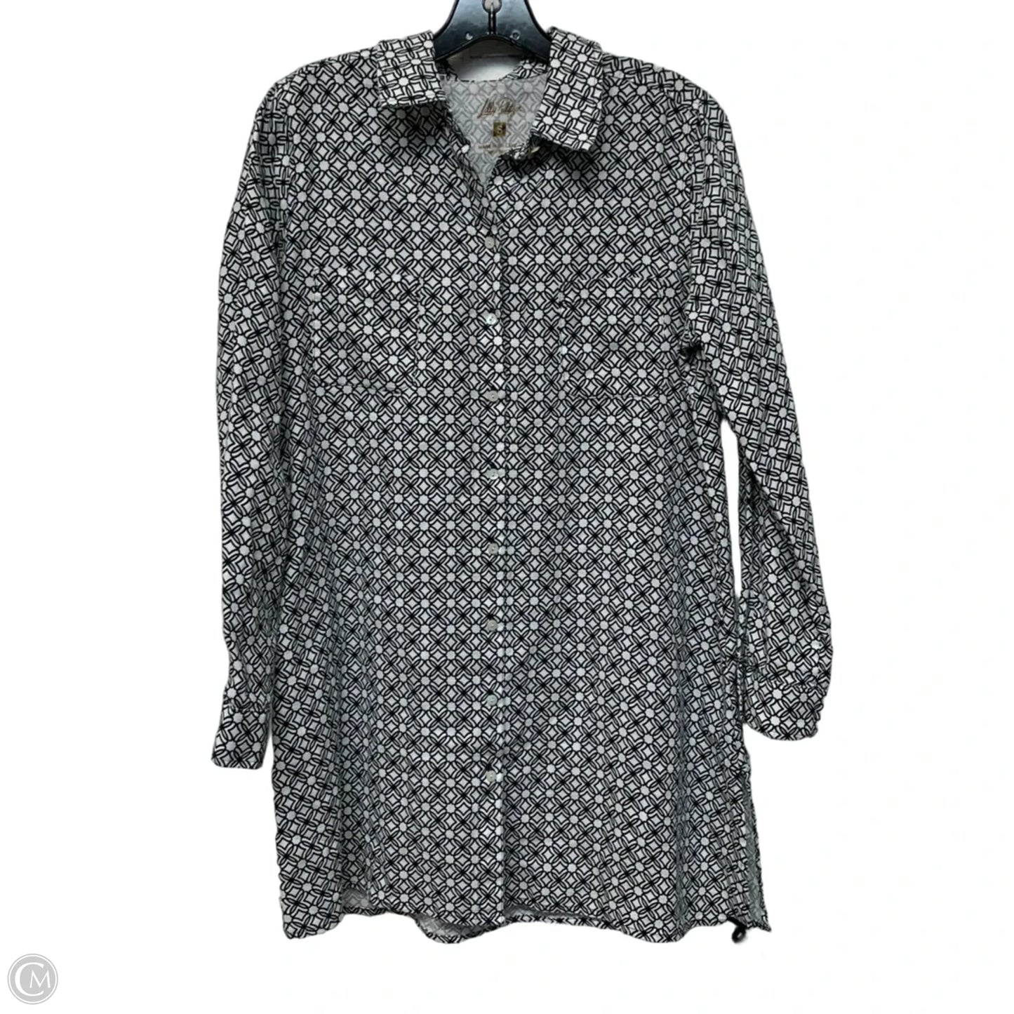 Dress Designer By Lilly Pulitzer In Black & White, Size: S