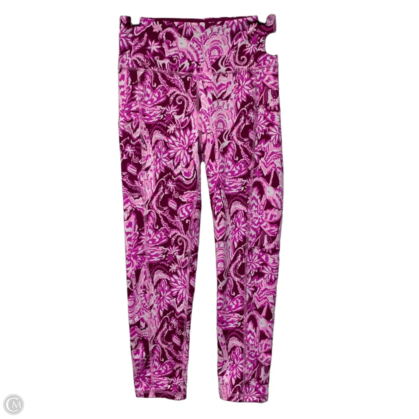 Pants Designer By Lilly Pulitzer In Pink & Purple, Size: S