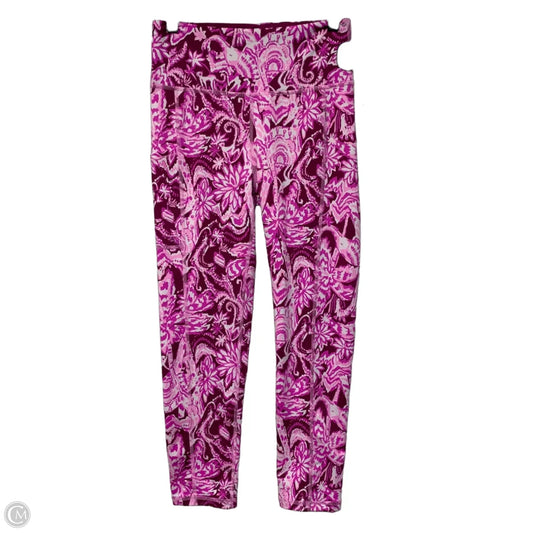 Pants Designer By Lilly Pulitzer In Pink & Purple, Size: S