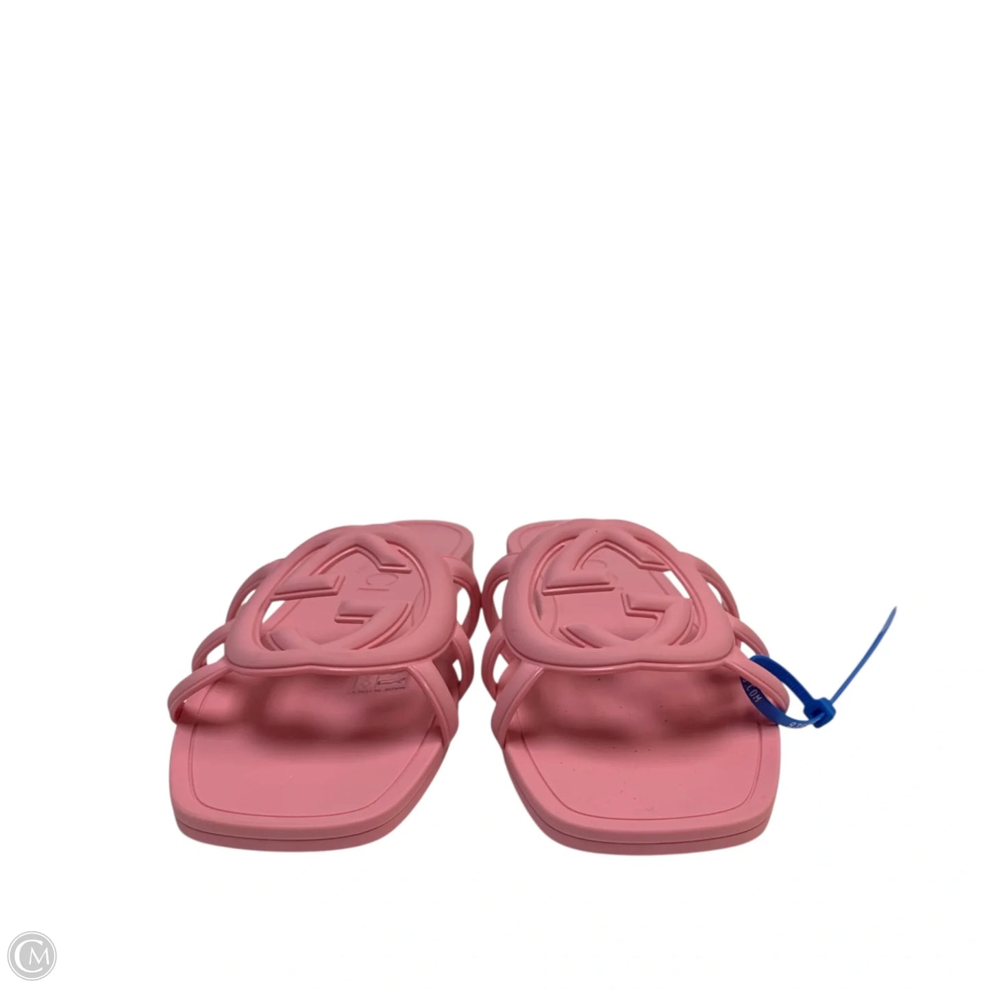 Sandals Luxury Designer By Gucci In Pink, Size: 6