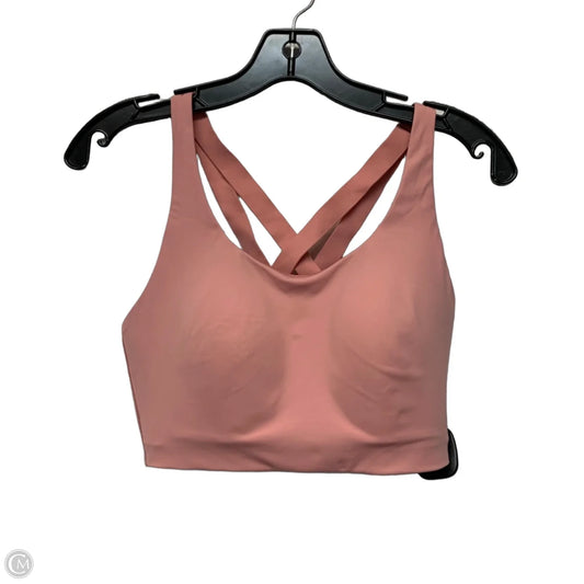 Athletic Bra By Lululemon In Pink, Size: M
