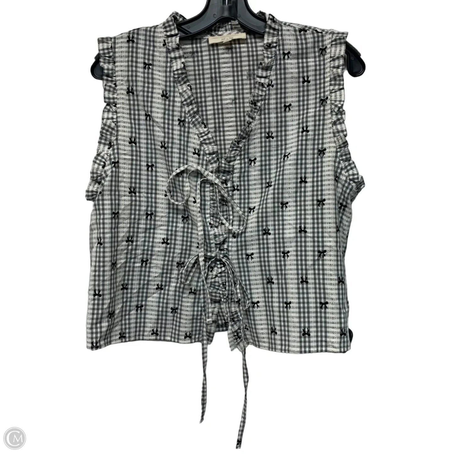Top Sleeveless By jade by jane In Grey, Size: M