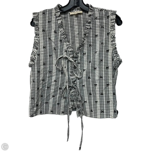 Top Sleeveless By jade by jane In Grey, Size: M