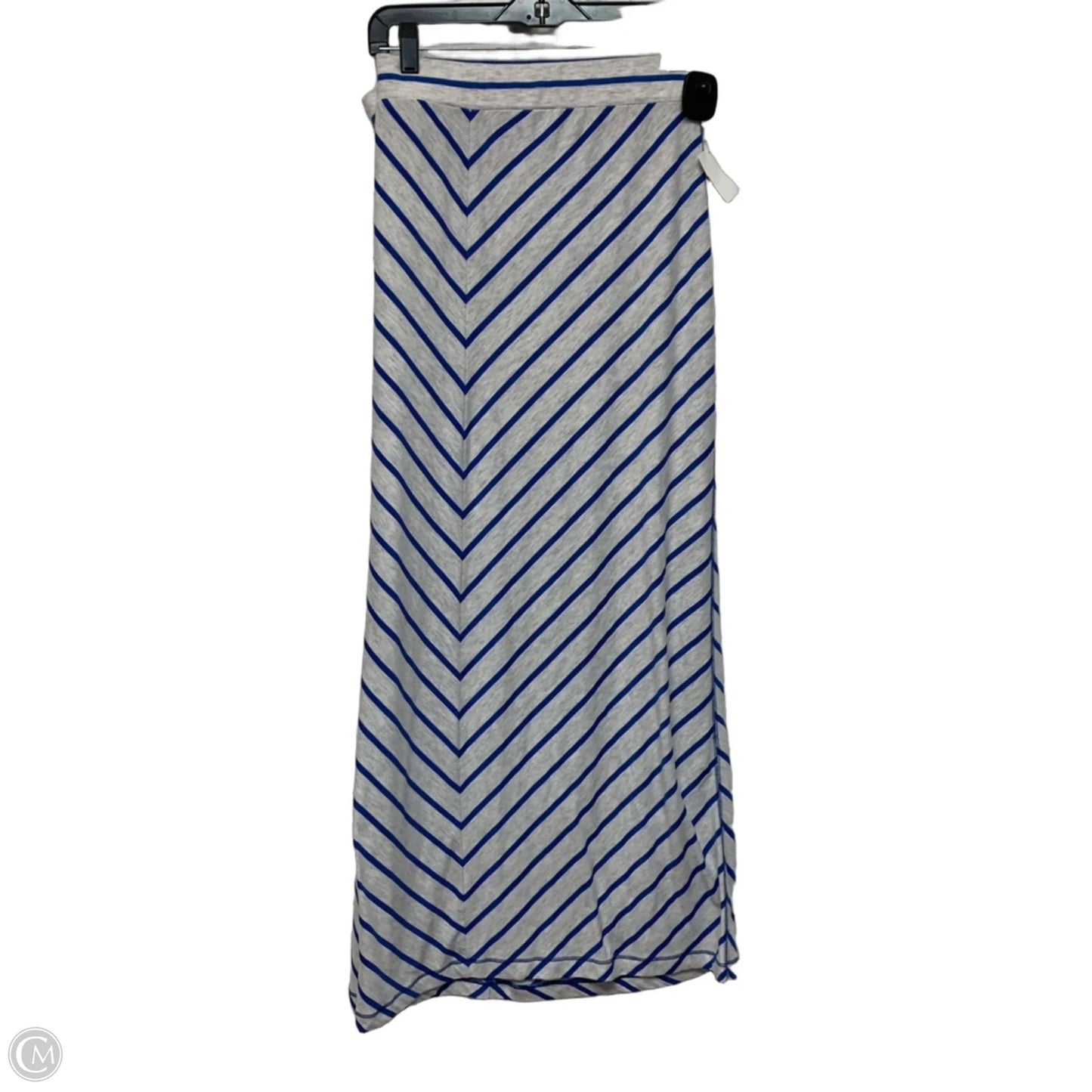 Skirt Maxi By Faded Glory In Blue & Grey, Size: Xl