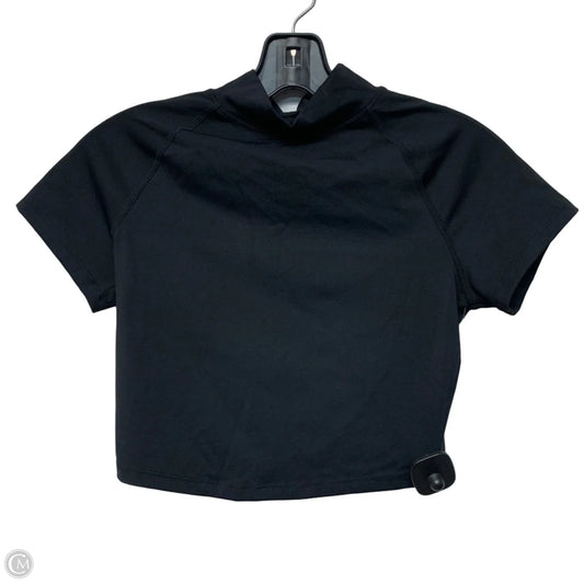 Athletic Top Short Sleeve By Clothes Mentor In Black, Size: S