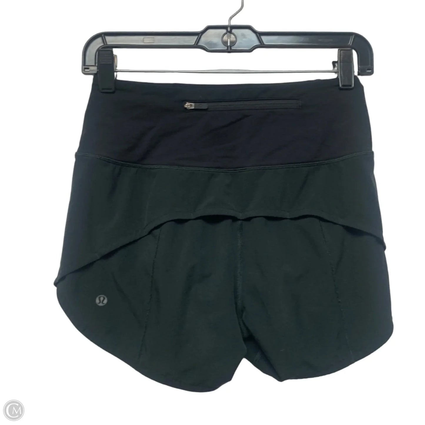 Athletic Shorts By Lululemon In Black, Size: Xs