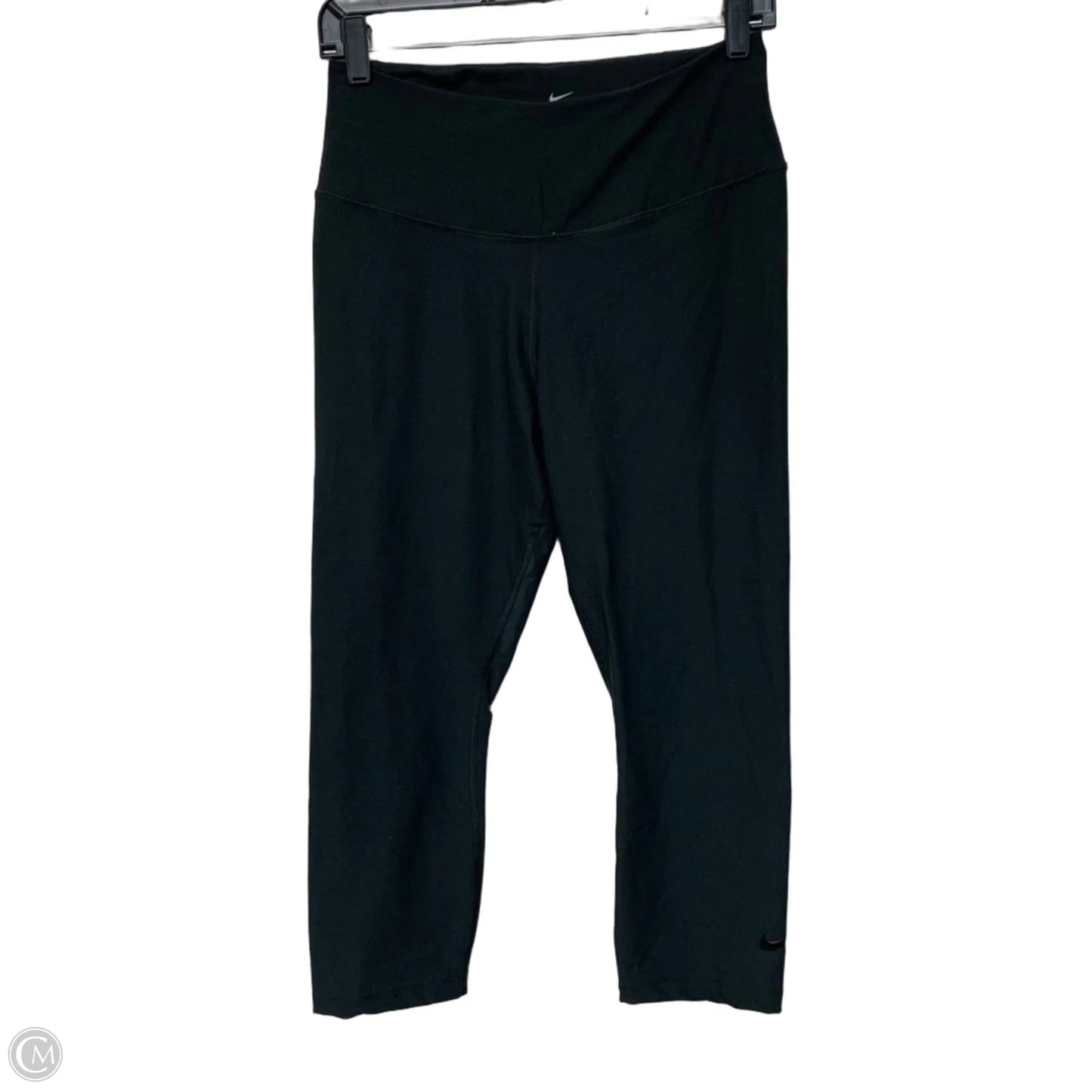 Athletic Leggings Capris By Nike Apparel In Black, Size: L