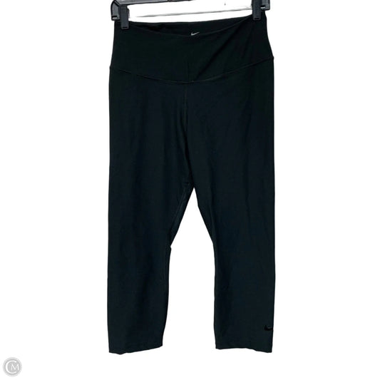 Athletic Leggings Capris By Nike Apparel In Black, Size: L