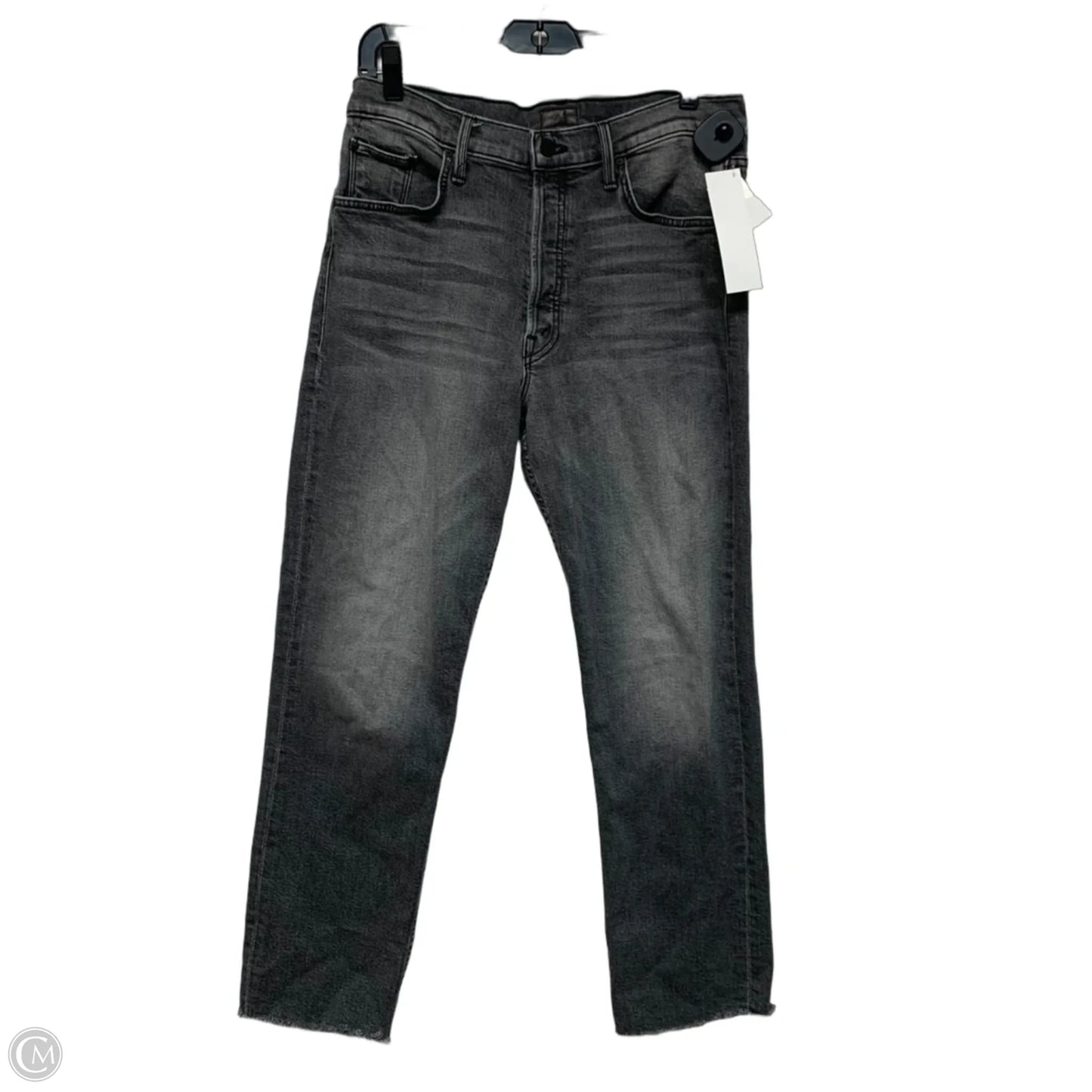 Jeans Designer By Mother In Grey Denim, Size: 12