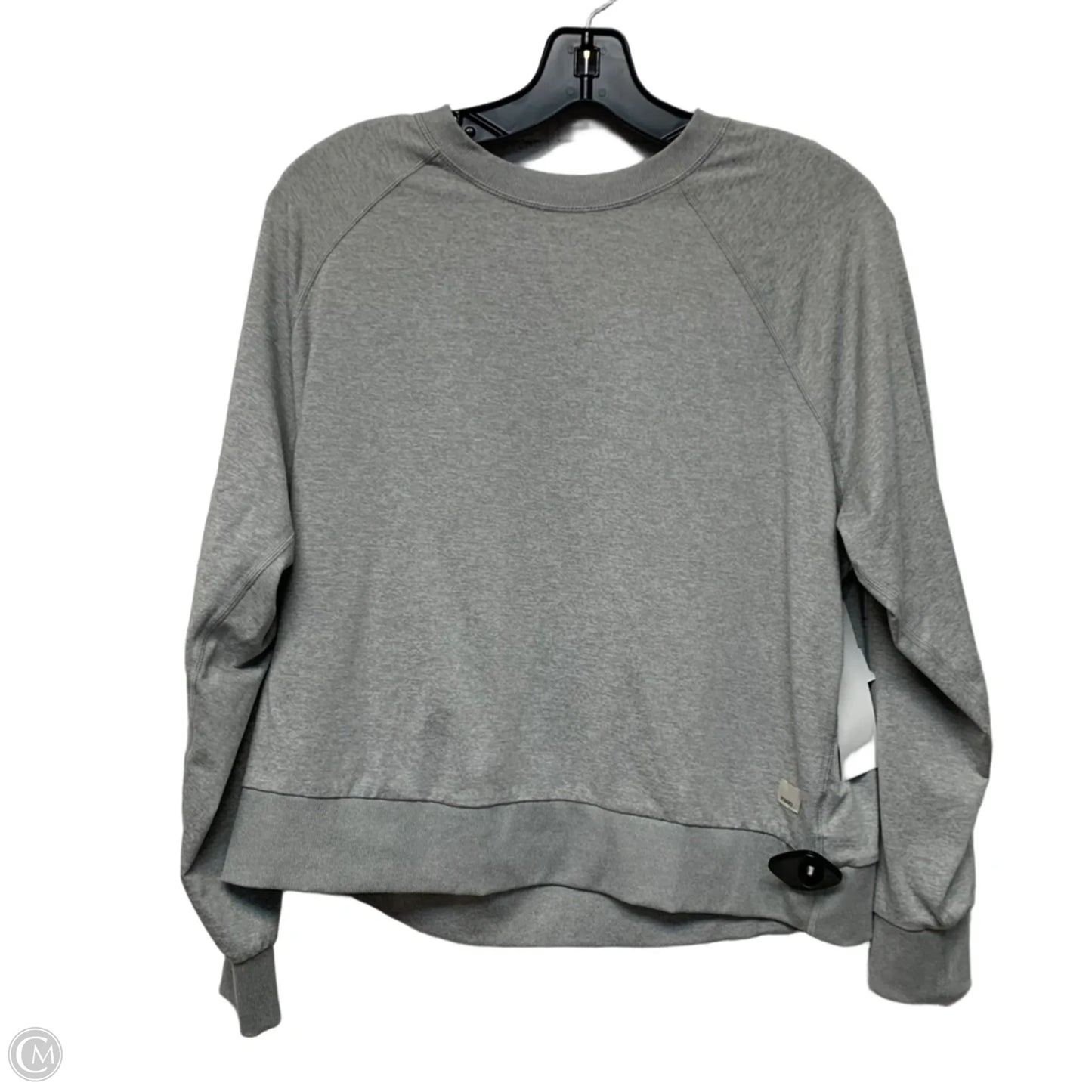 Athletic Sweatshirt Crewneck By Vuori In Grey, Size: S