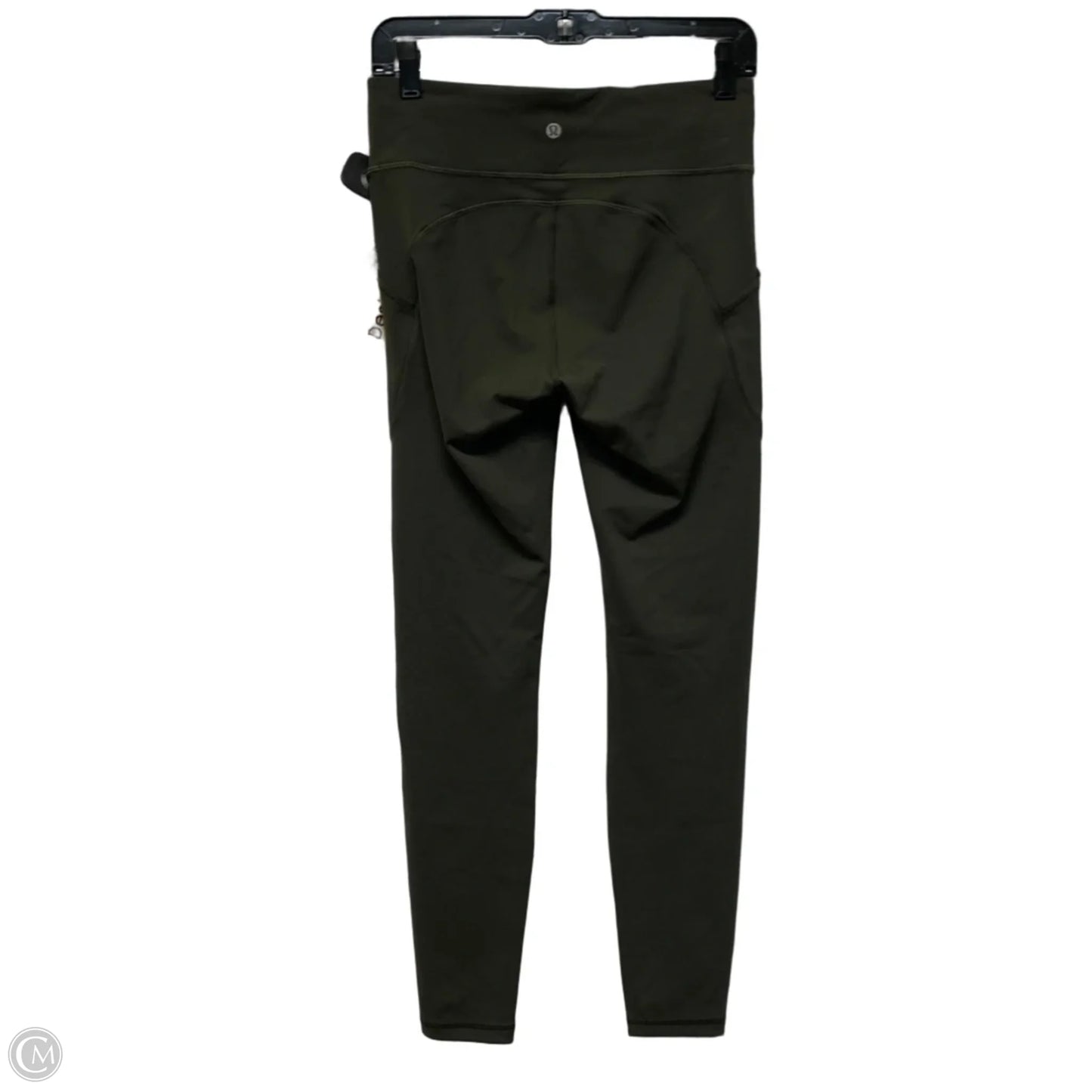 Athletic Leggings By Lululemon In Green, Size: M