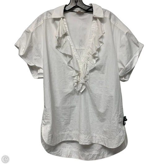 Top Short Sleeve By Pilcro In White, Size: M
