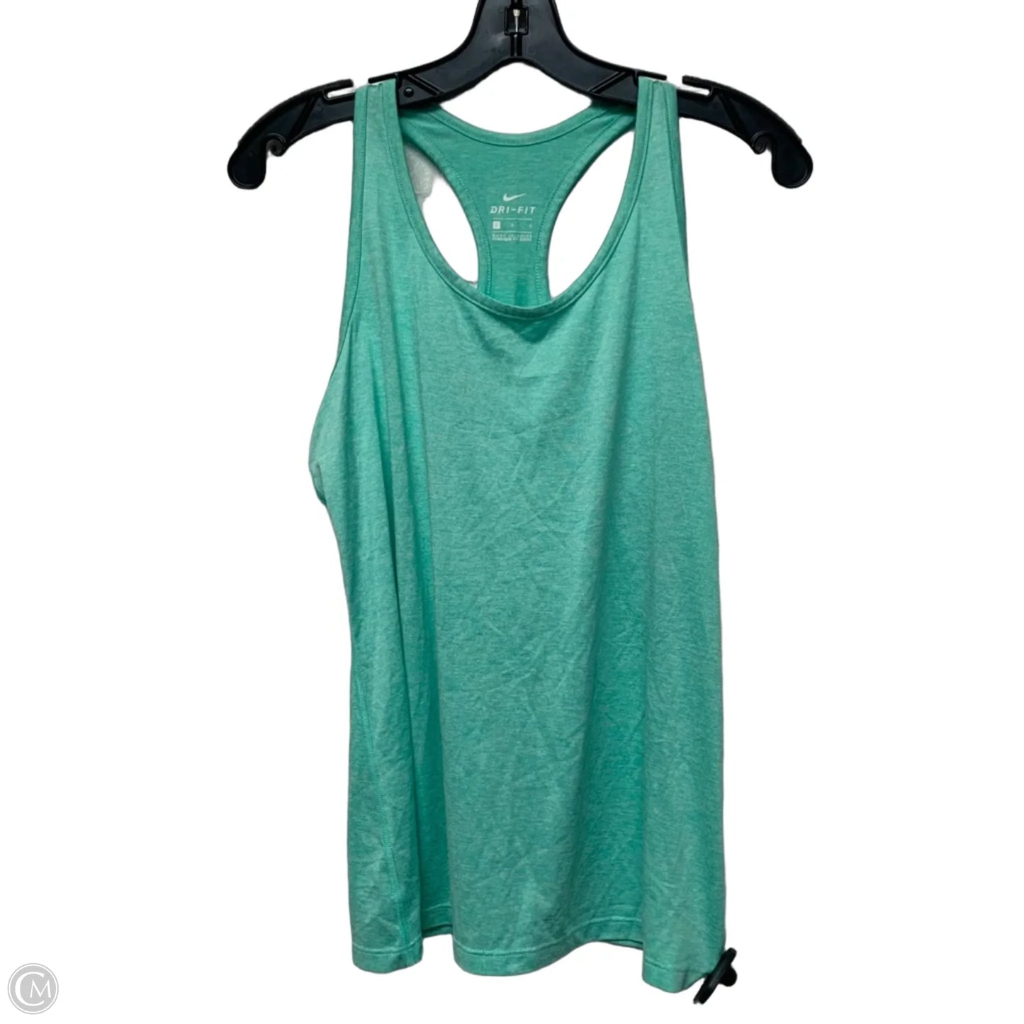 Athletic Tank Top By Nike Apparel In Green, Size: L