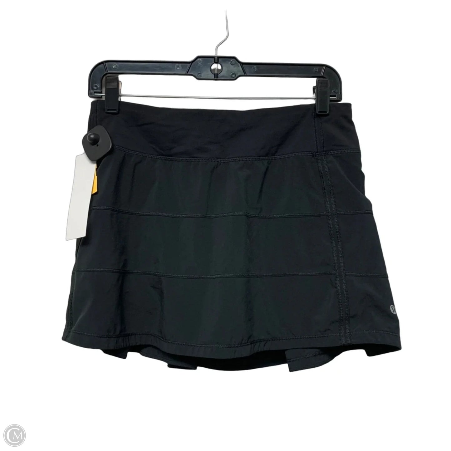 Athletic Skort By Lululemon In Black, Size: S