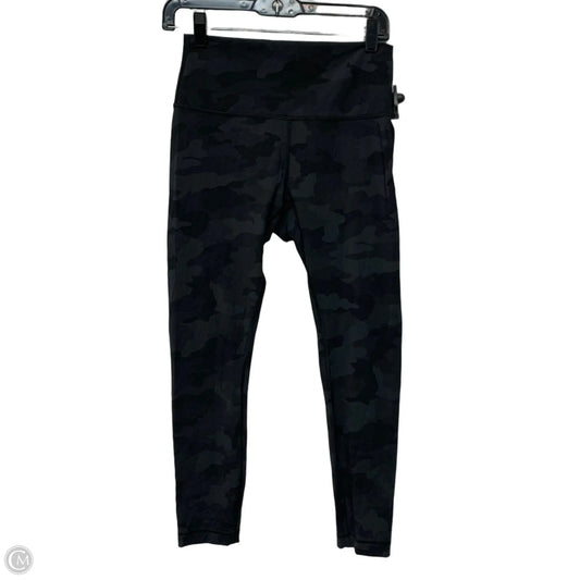 Athletic Leggings By Lululemon In Camouflage Print, Size: M