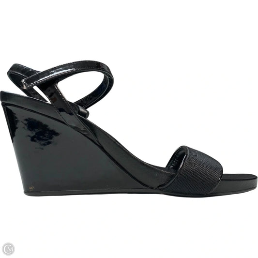 Sandals Luxury Designer By Prada In Black, Size: 8