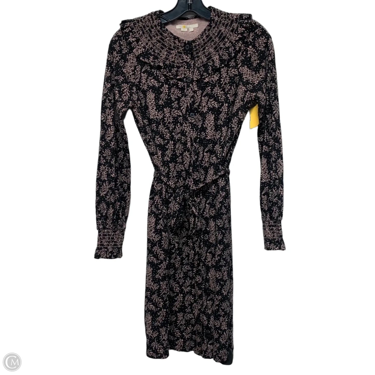 Dress Casual Short By Boden In Black & Pink, Size: S