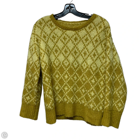 Sweater By Maeve In Yellow, Size: Xs