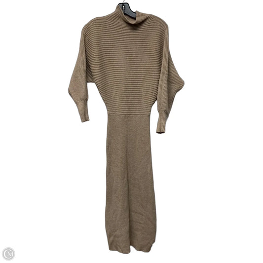 Dress Sweater By Anthropologie In Beige, Size: Xs