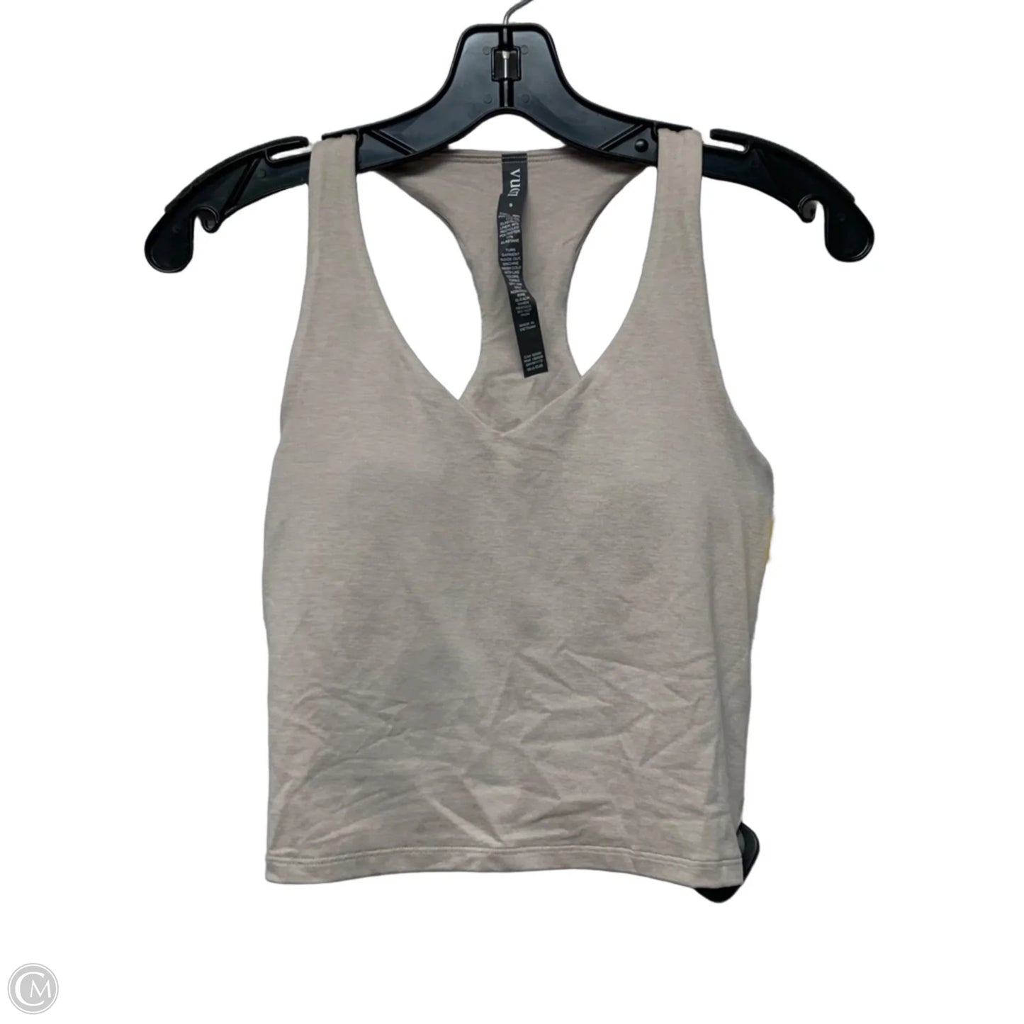 Athletic Tank Top By Vuori In Beige, Size: S