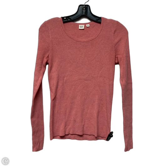 Top Long Sleeve By Gap In Pink, Size: Xs
