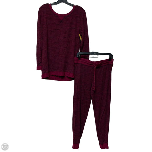 Lounge Set Pants By Felina In Purple, Size: M