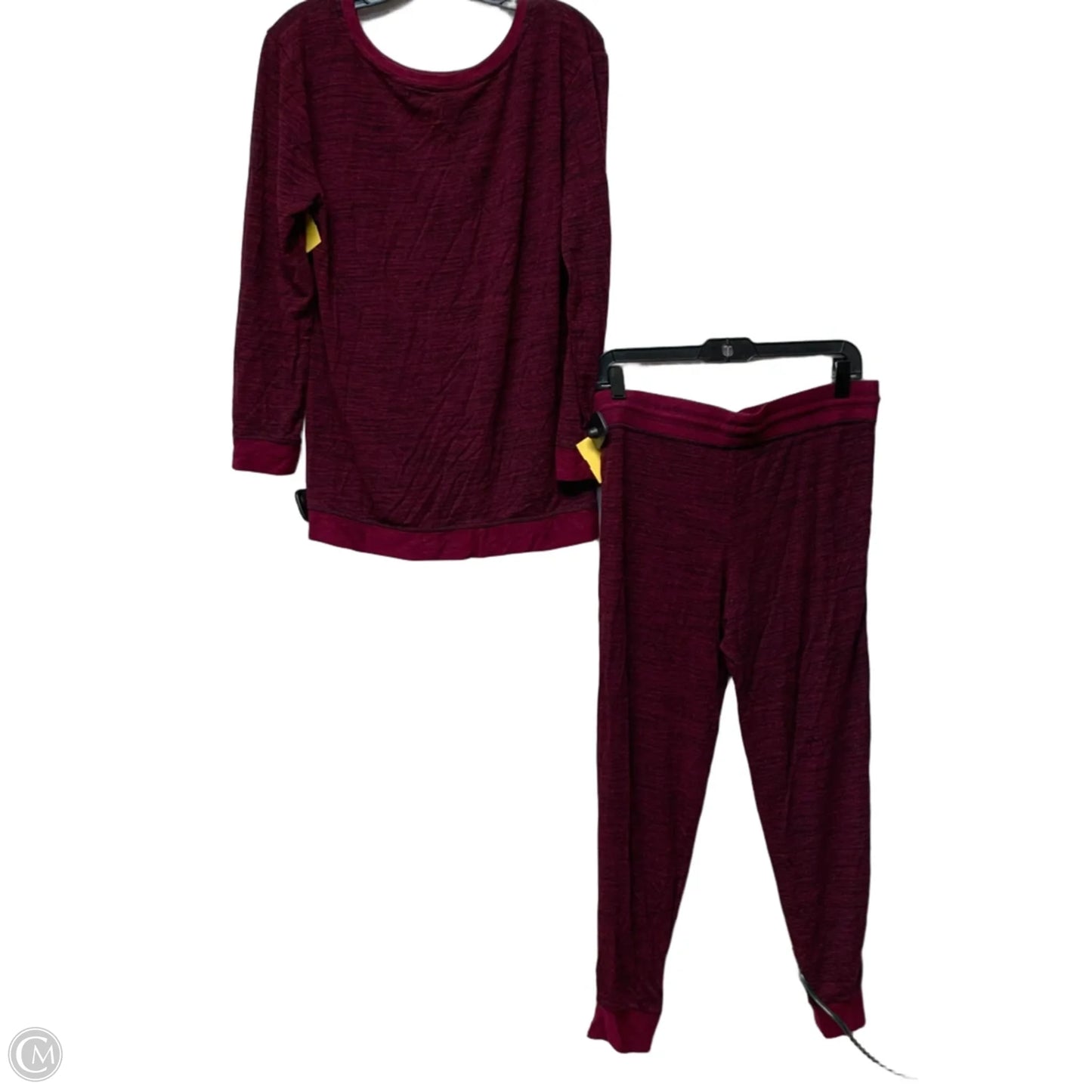 Lounge Set Pants By Felina In Purple, Size: M