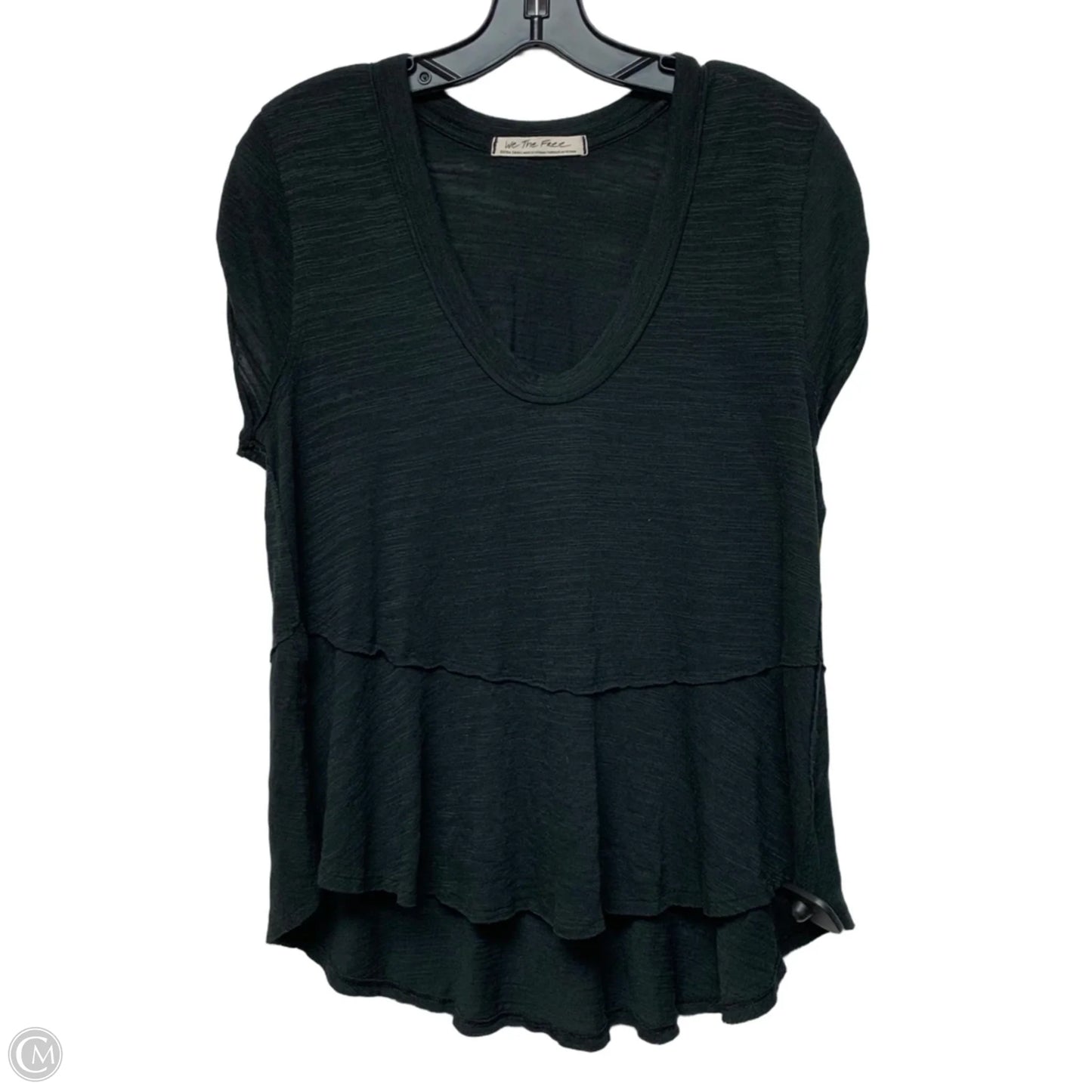 Top Short Sleeve By We The Free In Black, Size: Xs