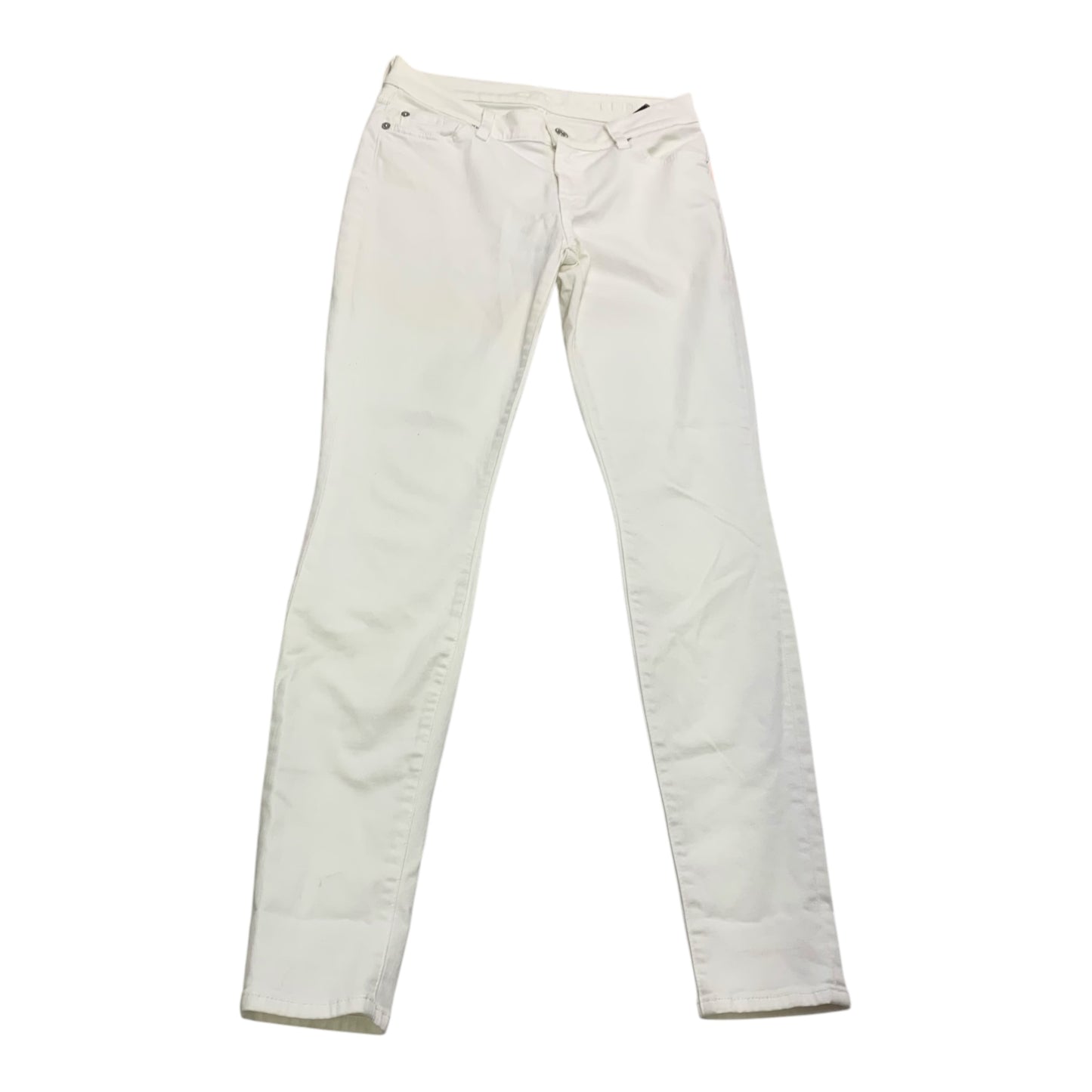 Pants Designer By 7 For All Mankind In White, Size: 4