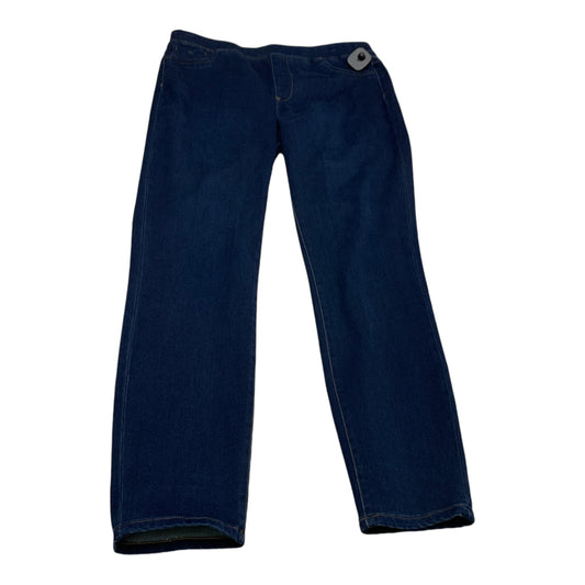 Jeans Straight By Tractr In Blue Denim, Size: 14