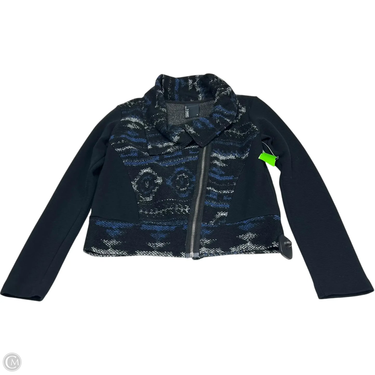 Jacket Other By Dolan Left Coast In Black & Blue, Size: S