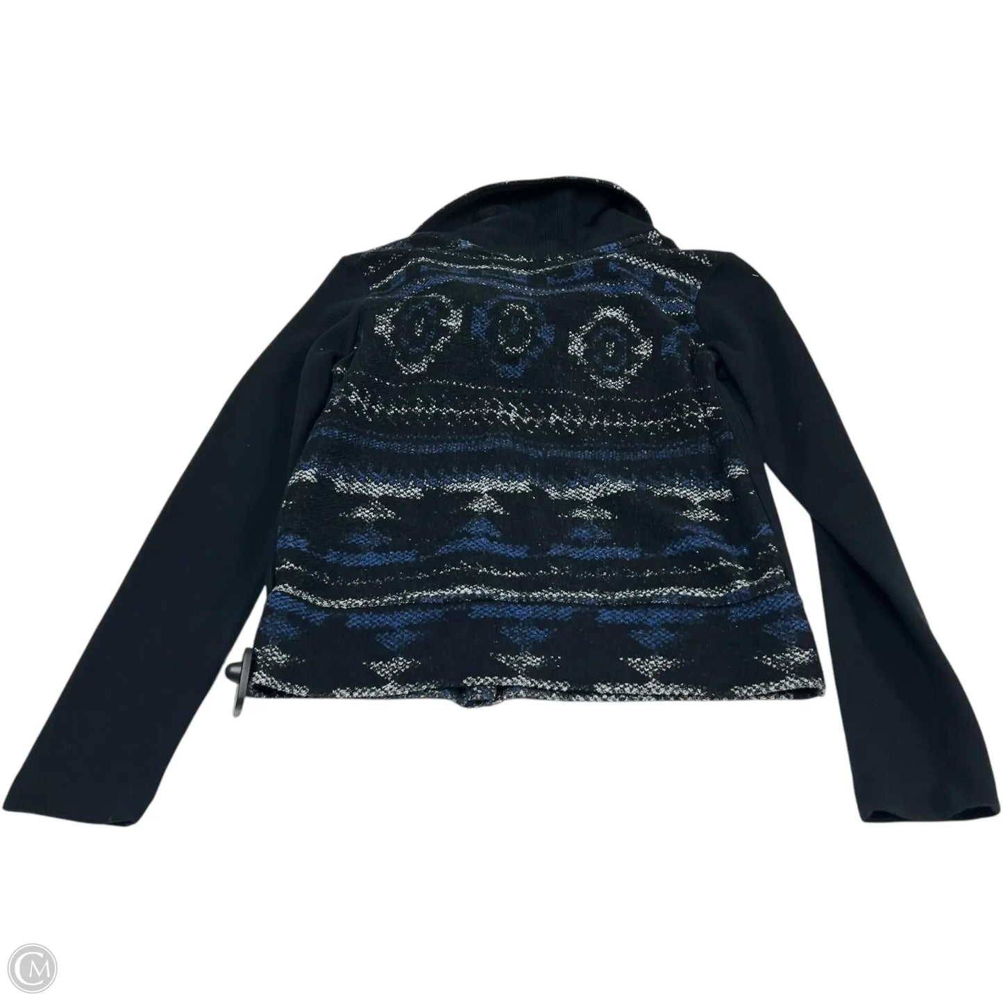 Jacket Other By Dolan Left Coast In Black & Blue, Size: S