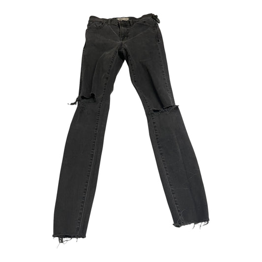 Jeans Skinny By Madewell In Black Denim, Size: 2