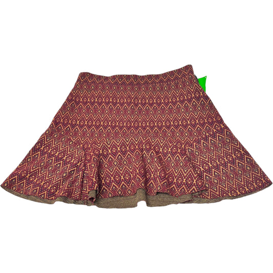 Skirt Mini & Short By Free People In Red, Size: S