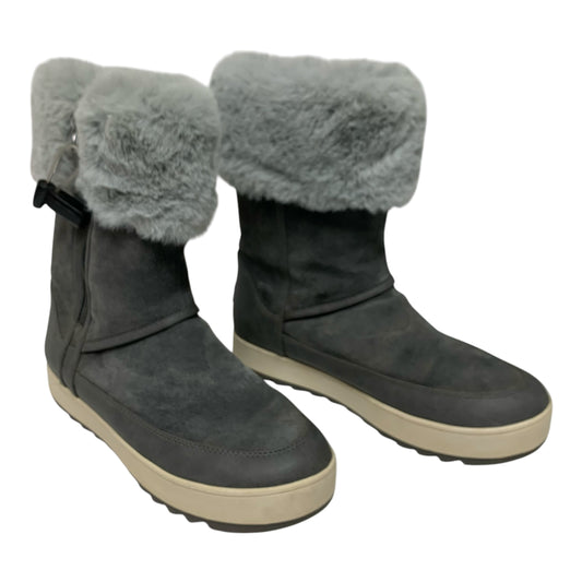 Boots Designer By Koolaburra By Ugg In Grey, Size: 10